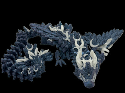 Lunar fantasy dragon articulated toy Cinderwing3D desk toys sensory processing collectible figurine fantasy 3d printed