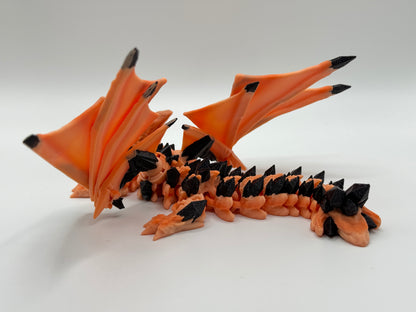 Baby Crystal Wolf Dragon Single color