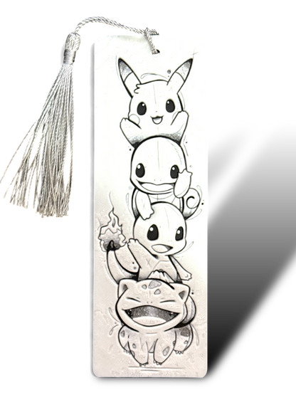 3d printed Young Pokemon Bookmark Reading Accessories 3D Marvels decoration, Reading Accessories