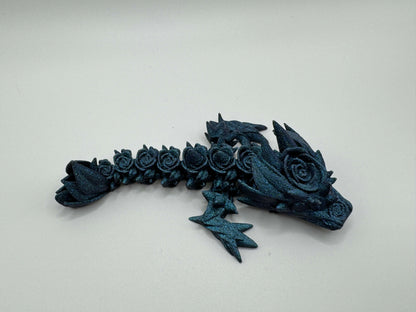 Rose Tadling tiny dragon single colour top view burned titanium