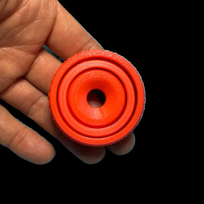 fidget spinner gyro red 4 cm diameter te