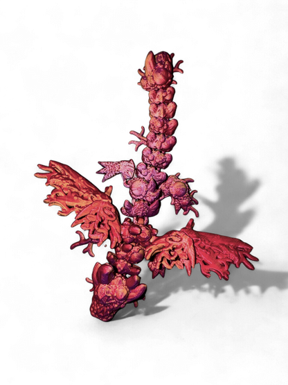 Infested Baby Dragon by Cinderwing3D