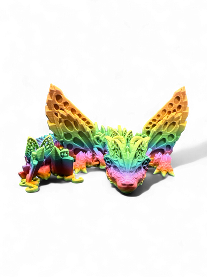 Fae Wolf Butterfly Dragon by Cinderwing3D