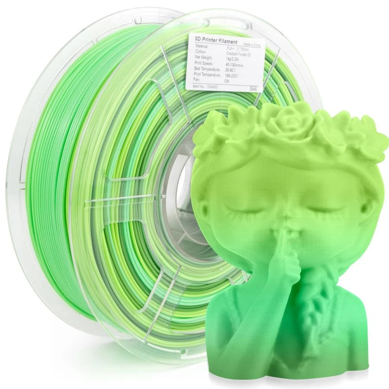 iSANMATE PLA+ Forest Elf iSANMATE Filament PLA+, PLA+Gradient 3D Marvels