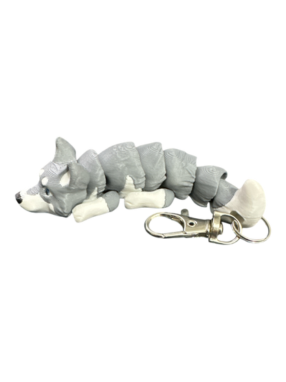 Husky Keychain by KEKreations