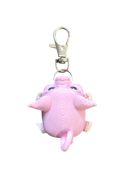 Piggy Fidget Keychain by MysticSaige