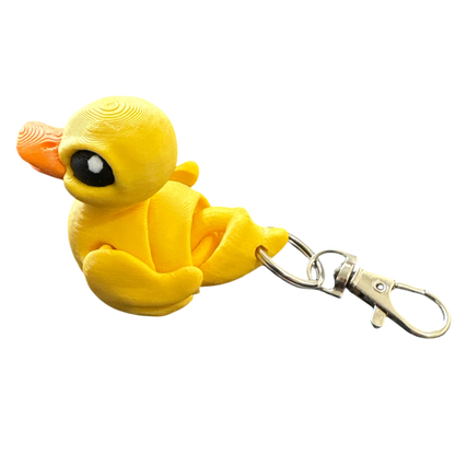 Tiny Duck Keychain by Cinderwing3D