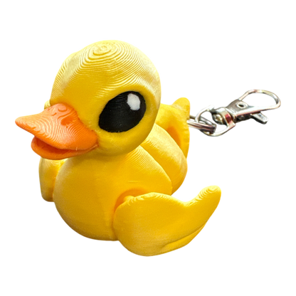 Tiny Duck Keychain by Cinderwing3D