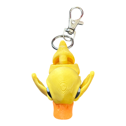 Tiny Duck Keychain by Cinderwing3D