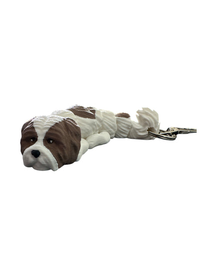 Shih Tzu, Dog Keychain, Fidget Toy, Dog, Keychain, kekreations 3d, 3d marvels, memorabilia, pet figurine, 3d printed, pet keychain, cute pet, cute dog, cool dog