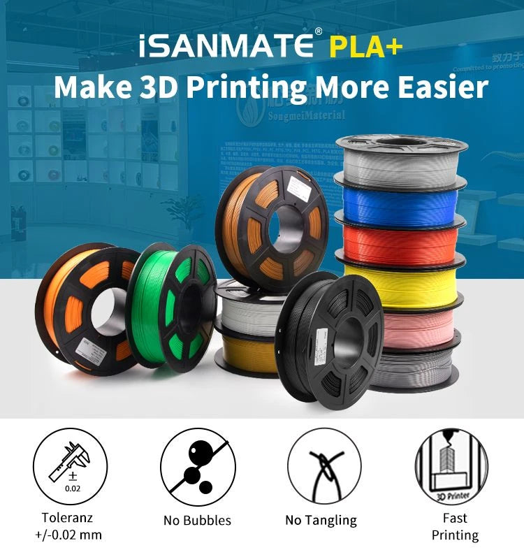 iSANMATE PLA+ iSANMATE Filament PLA+ 3D Marvels