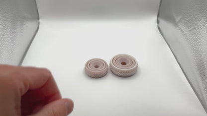 gyro fidget spinner small and regular size flushie purgie purgy 3dmarvels 3d printed