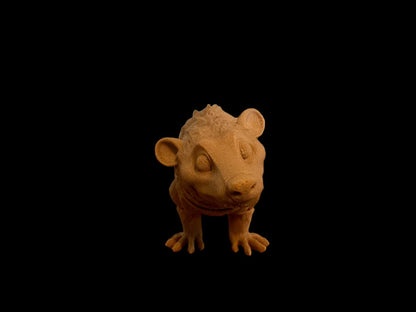 opossum matmiremakes articulated fidget desk toy collectable figurine 3d printed high quality made in ireland europe