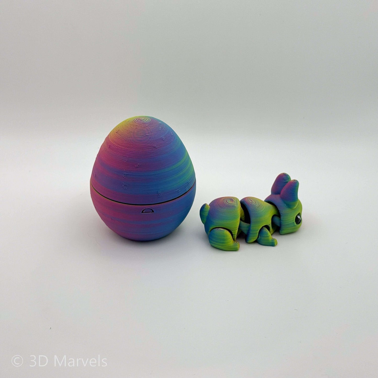 Mini Bunny optional egg, the egg fits one bunny, marvelous Easter gift, or fill the egg with a different surprise