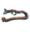 Black Fire Crystal Dragon by Cinderwing3D