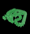 Mistletoe Dragon by Cinderwing3D