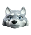 Husky, 3d printed, dog keychain, fidget toy, kekreations 3d, cute dog, cool dog