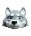 Husky, 3d printed, dog keychain, fidget toy, kekreations 3d, cute dog, cool dog