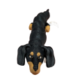 Dachshund, 3d printed, dog keychain, fidget toy, kekreations 3d, cute dog, cool dog