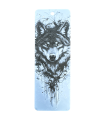 Grey Wolf Bookmark with Free Tassel