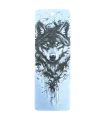 Grey Wolf Bookmark with Free Tassel