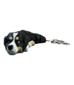 Bernese Mountain Dog Fidget Keychain, Berner Sennen, 3d printed, dog keychain, fidget toy, kekreations 3d, cute dog, cool dog