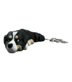 Bernese Mountain Dog Fidget Keychain, Berner Sennen, 3d printed, dog keychain, fidget toy, kekreations 3d, cute dog, cool dog