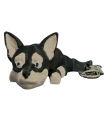 Chihuahua Dog Fidget Keychain, 3d printed, dog keychain, fidget toy, kekreations 3d, cute dog, cool dog