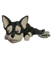 Chihuahua Dog Fidget Keychain, 3d printed, dog keychain, fidget toy, kekreations 3d, cute dog, cool dog