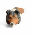 Rough Collie Fidget Keychain, 3d printed, dog keychain, fidget toy, kekreations 3d, cute dog, cool dog