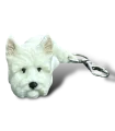 West Highland White Terrier Keychain