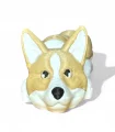 Akita Dog Fidget Keychain