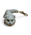 Scottish Fold Cat Keychain