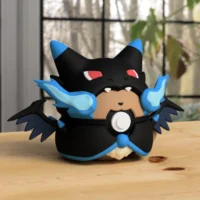 Eevee Mega Charizard X Poncho