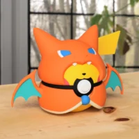 Pikachu Charizard Poncho