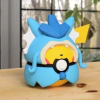 Pikachu Gyarados Poncho