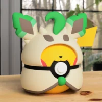 Pikachu Leafeon Poncho