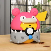 Pikachu Mega Slowbro Poncho