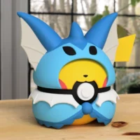 Pikachu Vaporeon Poncho