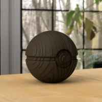 Wooden Poke Ball